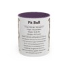 11oz Pit Bull Mug, Light Green, front view