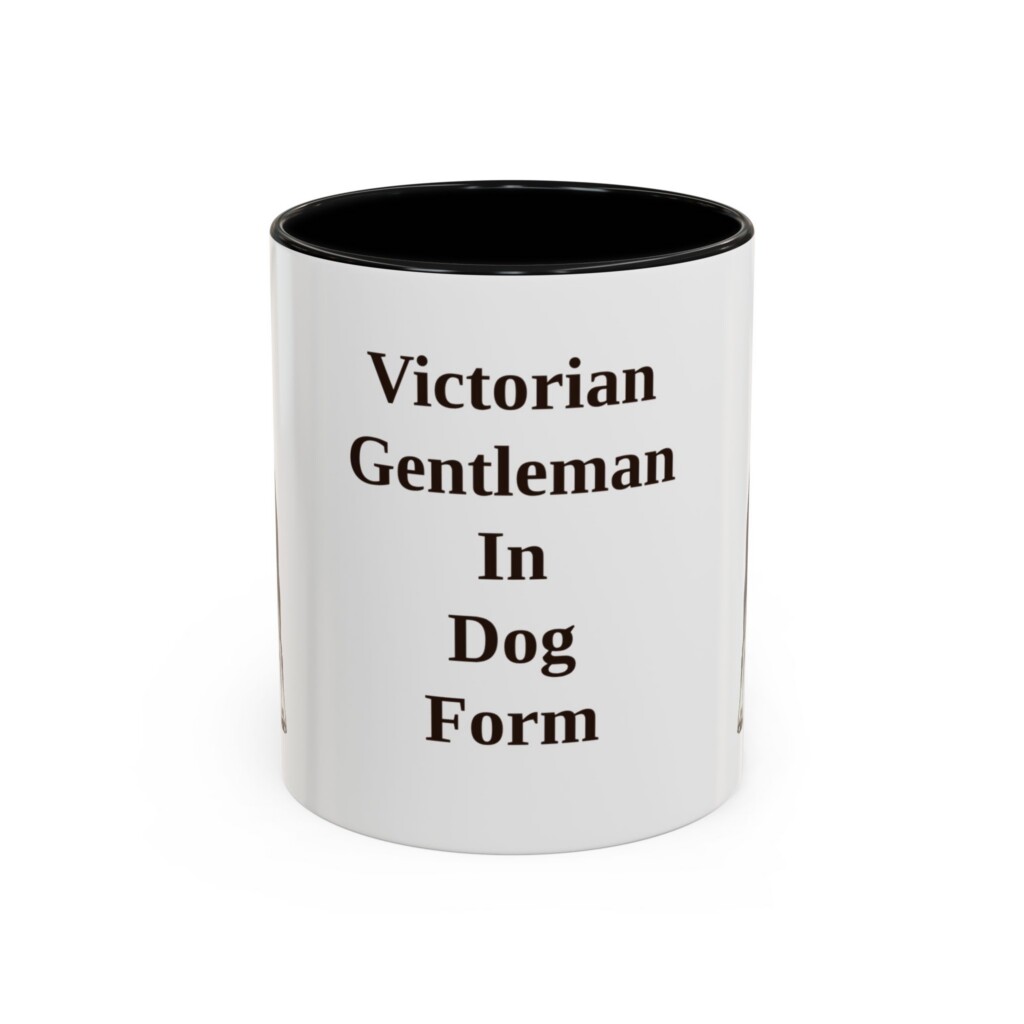 11oz Funny Manchester Terrier Mug, Vintage Dog Coffee Mug, Dog Lover Gift