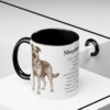 11oz Shepherd Mix Mug, Black, lifestyle photo