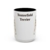 15oz Tenterfield Terrier Mug, Vintage Dog Portrait Coffee Mug, Dog Lover Gift