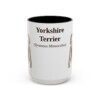 15oz Yorkshire Terrier Latin Mug, Vintage Dog Coffee Mug, Dog Lover Gift