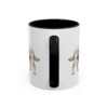 11oz Cockapoo Mug, Black, back view