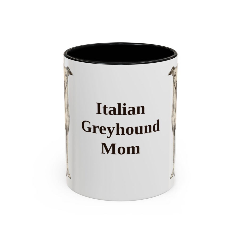 11497020377652561697_2048.jpeg 11oz Italian Greyhound Dog Mom Mug, Vintage Sketch Coffee Mug, Dog Mom Gift