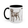 11oz Plott Hound Mug, Black, left side view