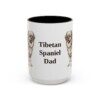 11600784071015569484_2048.jpeg 15oz Tibetan Spaniel Dog Dad Mug, Vintage Sketch Coffee Mug, Dog Dad Gift