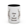 15oz Glen of Imaal Terrier Mug, Vintage Dog Portrait Coffee Mug, Dog Lover Gift
