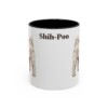 11oz Shih-Poo Mug, Vintage Dog Portrait Coffee Mug, Dog Lover Gift