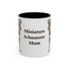 1175767861940752020_2048.jpeg 11oz Miniature Schnauzer Dog Mom Mug, Vintage Sketch Coffee Mug, Dog Mom Gift