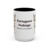 11791912211860580119_2048.jpeg 15oz Portuguese Podengo Latin Mug, Vintage Dog Coffee Mug, Dog Lover Gift