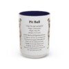 15oz Pit Bull Mug, Orange, front view
