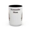 15oz Komondor Dog Mom Mug, Vintage Sketch Coffee Mug, Dog Mom Gift