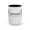 15oz Goldendoodle Latin Mug, Vintage Dog Coffee Mug, Dog Lover Gift