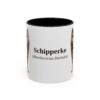 11oz Schipperke Latin Mug, Vintage Dog Coffee Mug, Dog Lover Gift