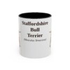 11oz Staffordshire Bull Terrier Latin Mug, Vintage Dog Coffee Mug, Dog Lover Gift