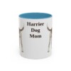 11oz Harrier Dog Dog Mom Mug, Light Blue, front view