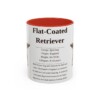 11oz flat coated retriever mug, Red