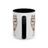 11oz-german-spitz-mug-latin-black-back 11oz German Spitz Latin Mug, Black, back view