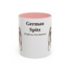 11oz-german-spitz-mug-latin-pink 11oz German Spitz Latin Mug, Pink, front view
