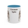 11oz-german-spitz-mug-light-blue 11oz German Spitz Mug, Light Blue, front view