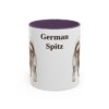 11oz-german-spitz-mug-purple 11oz German Spitz Mug, Purple, front view