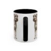 11oz Giant Schnauzer Dog Mom Mug, Black, back view