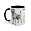 11oz Giant Schnauzer Mug, Black, left side view