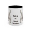 11oz Glen of Imaal Terrier Mug, Black, front view