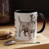 11oz glen of imaal terrier mug, Black