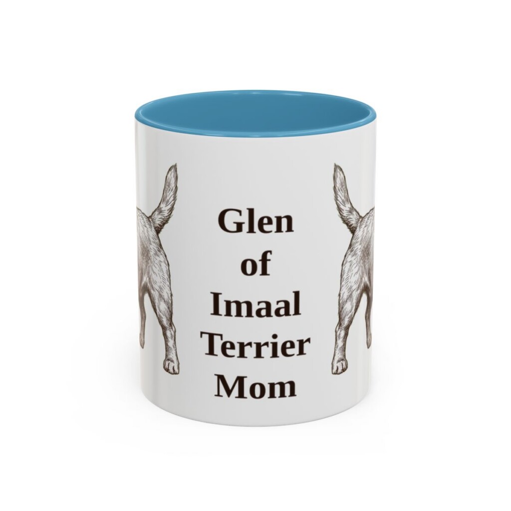 11oz glen of imaal terrier mug, Light Blue