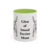 11oz glen of imaal terrier mug, Light Green