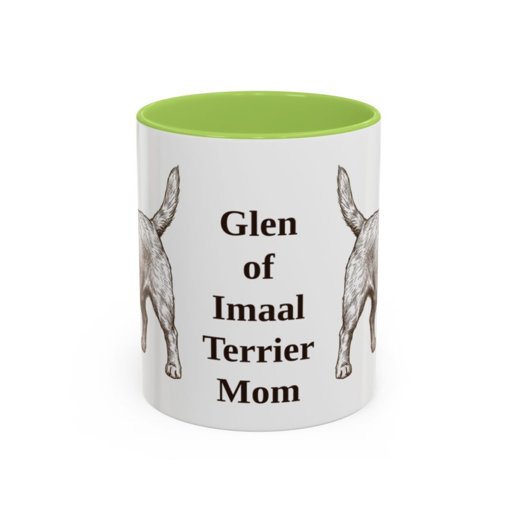 11oz glen of imaal terrier mug, Light Green