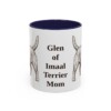 11oz glen of imaal terrier mug, Navy