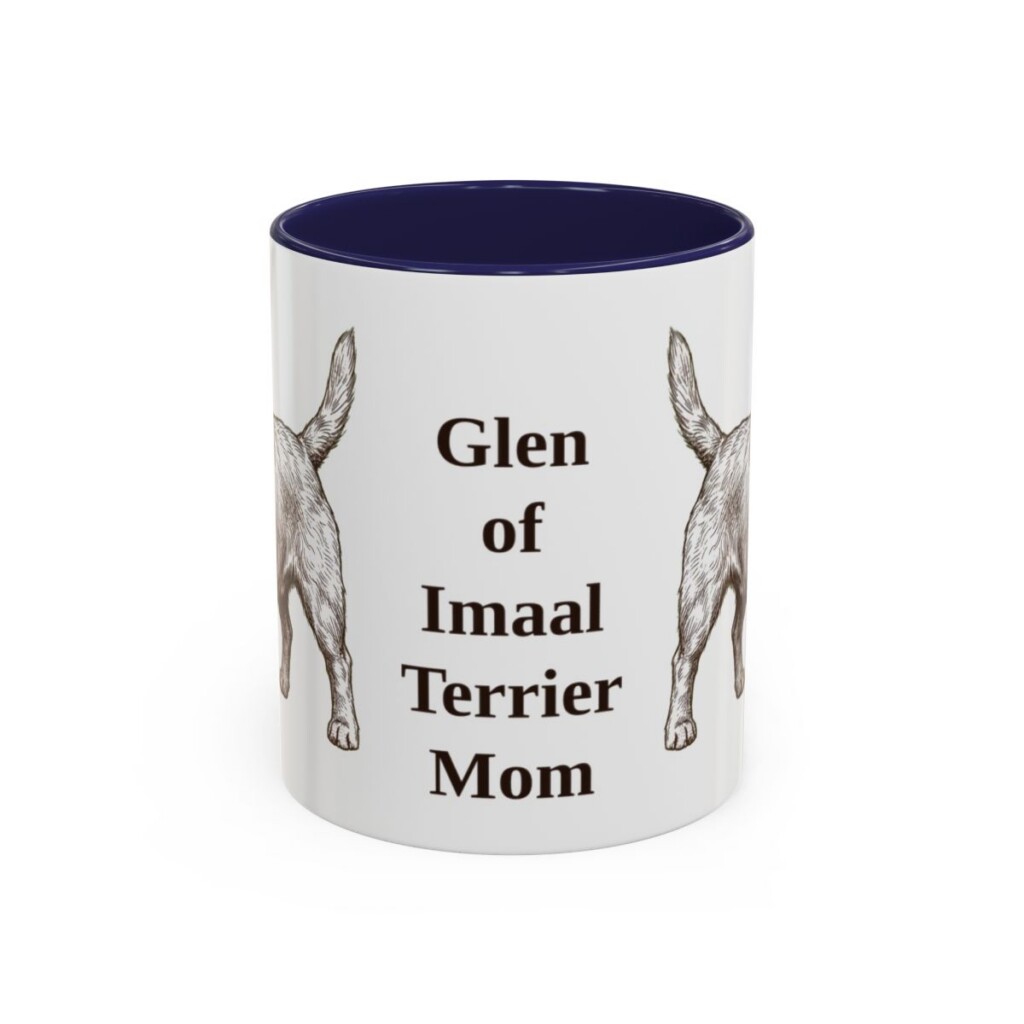 11oz glen of imaal terrier mug, Navy