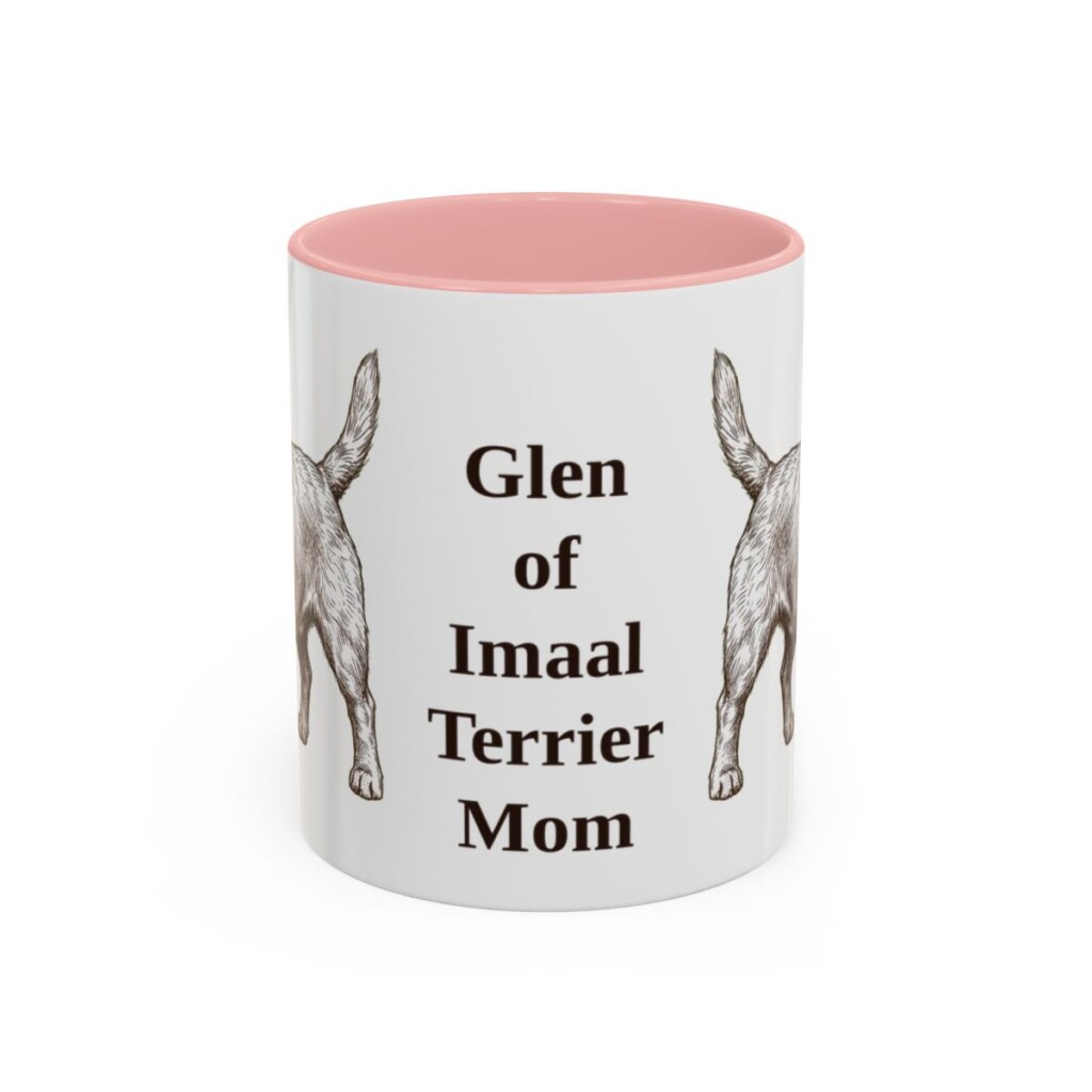 11oz glen of imaal terrier mug, Pink