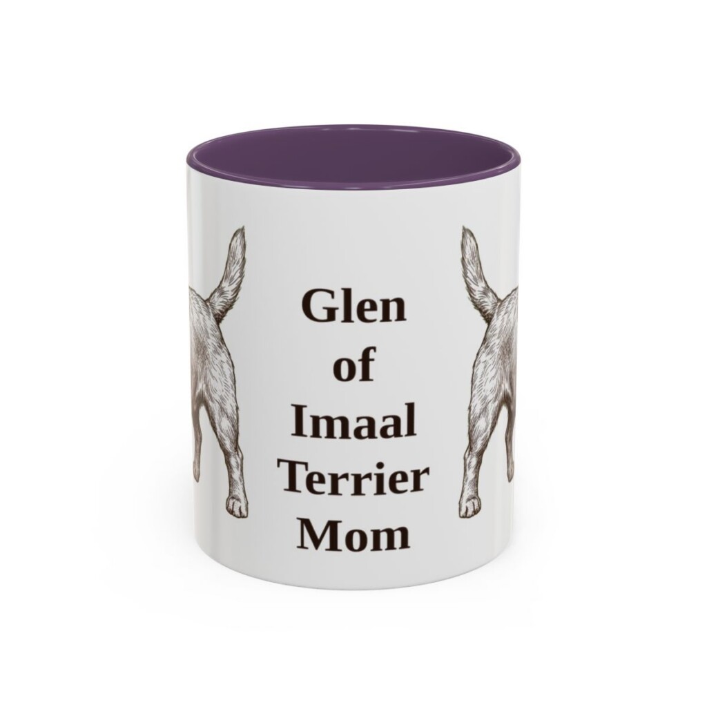 11oz glen of imaal terrier mug, Purple
