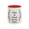 11oz glen of imaal terrier mug, Red