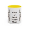 11oz glen of imaal terrier mug, Yellow