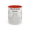 11oz glen of imaal terrier mug, Red