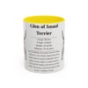 11oz glen of imaal terrier mug, Yellow