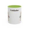 11oz-goldador-mug-light-green 11oz Goldador Mug, Light Green, front view