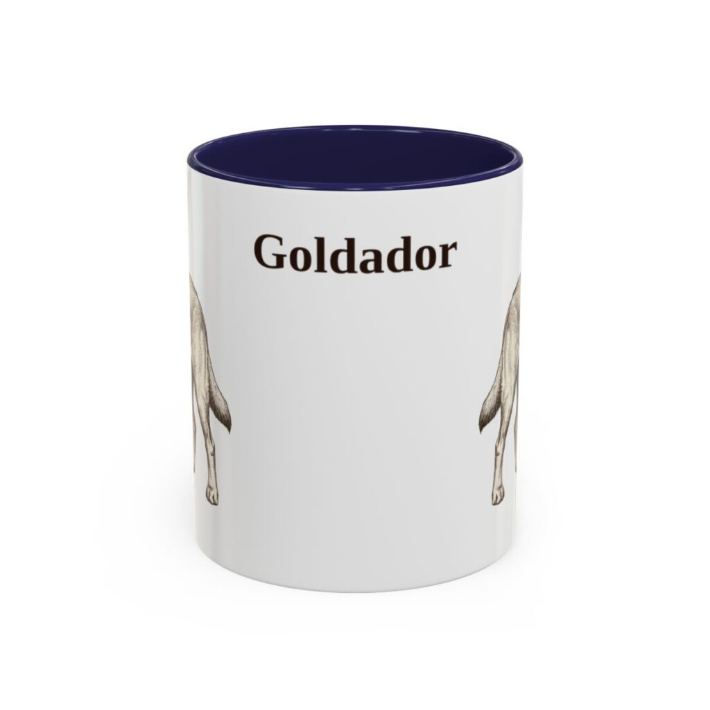 11oz-goldador-mug-navy 11oz Goldador Mug, Navy, front view