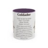 11oz Goldador Mug, Purple, front view