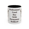 11oz Funny Goldendoodle Mug, Black, front view