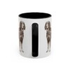11oz Gordon Setter Mug, Black, back view