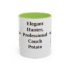 11oz Funny Gordon Setter Mug, Light Green, front view