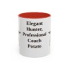 11oz Funny Gordon Setter Mug, Red, front view
