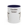 11oz Gordon Setter Mug, Navy, front view