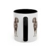11oz Gordon Setter Mug, Black, back view