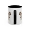11oz Grand Basset Griffon Vendeen Latin Mug, Black, back view