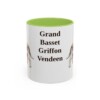 11oz-grand-basset-griffon-vendeen-mug-light-green 11oz Grand Basset Griffon Vendeen Mug, Light Green, front view